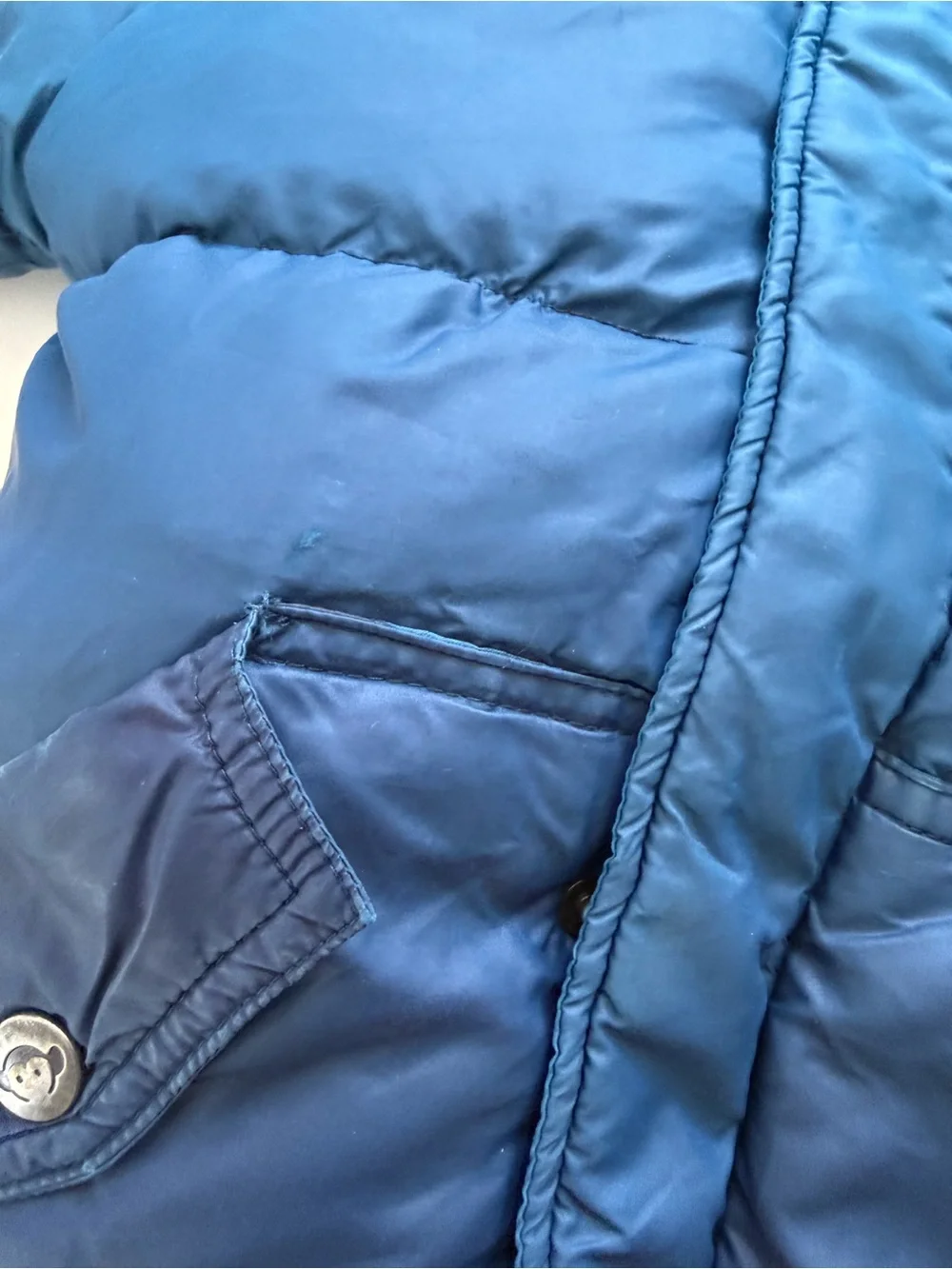 Appaman Blue Ombré Down Puffy Coat Size 6